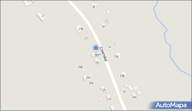 Opatów, Czernika Stanisława, 25D, mapa Opatów