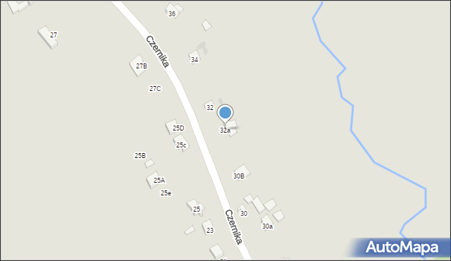Opatów, Czernika Stanisława, 32a, mapa Opatów