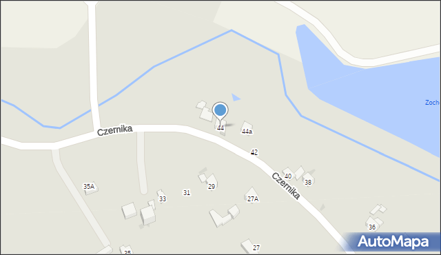 Opatów, Czernika Stanisława, 44, mapa Opatów