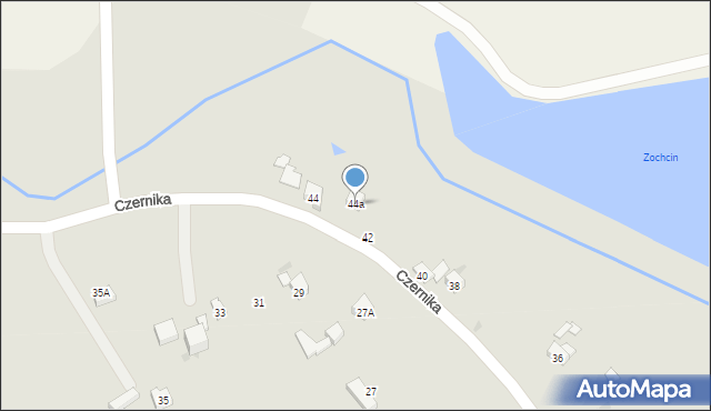 Opatów, Czernika Stanisława, 44a, mapa Opatów