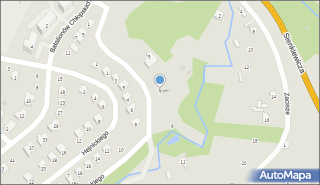 Opatów, Czerwińskiego Jerzego, hm., 7, mapa Opatów