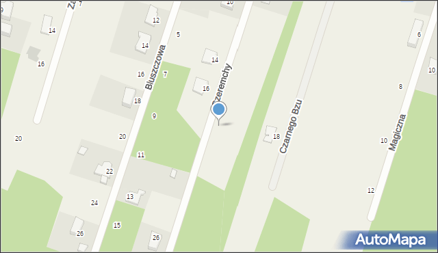 Osowiec, Czeremchy, 17, mapa Osowiec