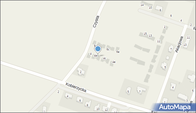 Pełczyce, Czysta, 4b, mapa Pełczyce