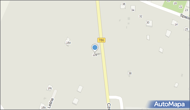 Piekoszów, Częstochowska, 129, mapa Piekoszów