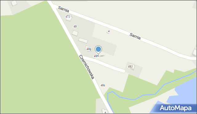 Pisarzowice, Czernichowska, 49k, mapa Pisarzowice