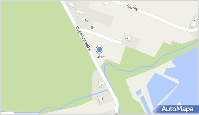 Pisarzowice, Czernichowska, 49s, mapa Pisarzowice