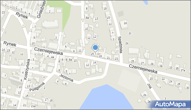 Pobiedziska, Czerniejewska, 17, mapa Pobiedziska