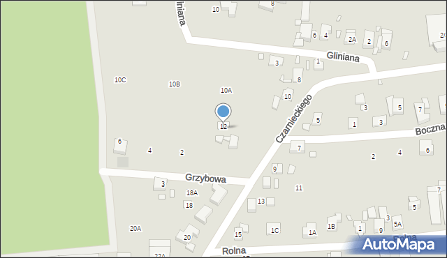 Puszczykowo, Czarnieckiego Stefana, hetm., 14, mapa Puszczykowo