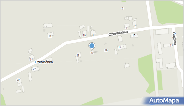 Pyskowice, Czerwionka, 21, mapa Pyskowice
