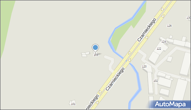 Radom, Czarnieckiego Stefana, hetm., 103, mapa Radomia