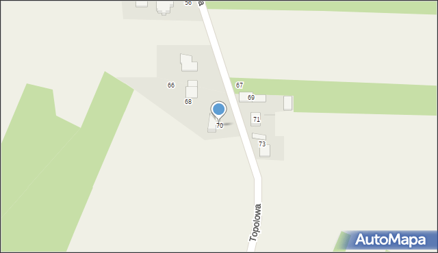 Radostków, Częstochowska, 70, mapa Radostków