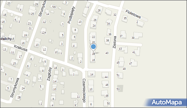 Reguły, Czarnieckiego Stefana, hetm., 18, mapa Reguły