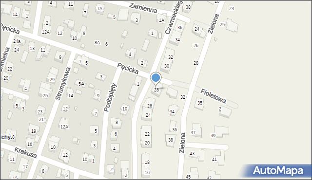 Reguły, Czarnieckiego Stefana, hetm., 28, mapa Reguły