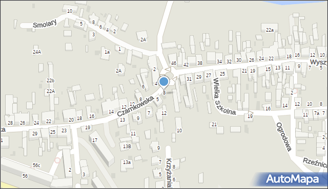 Rogoźno, Czarnkowska, 3, mapa Rogoźno