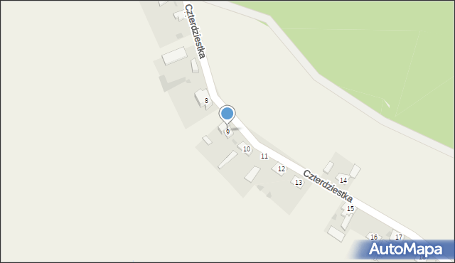 Sipiory, Czterdziestka, 9, mapa Sipiory