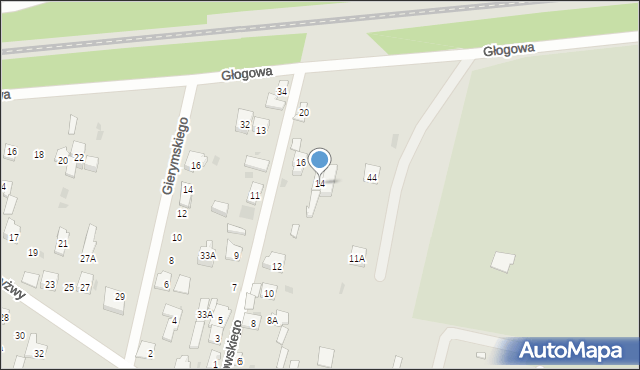 Skarżysko-Kamienna, Czachowskiego Dionizego, płk., 14, mapa Skarżysko-Kamienna