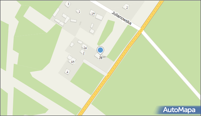 Skórnice, Czermińska, 2B, mapa Skórnice