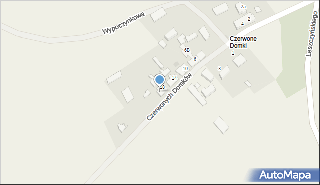 Skrzatusz, Czerwonych Domków, 20, mapa Skrzatusz