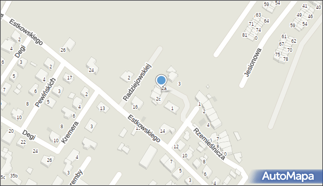 Środa Wielkopolska, Czeladnicza, 2b, mapa Środa Wielkopolska