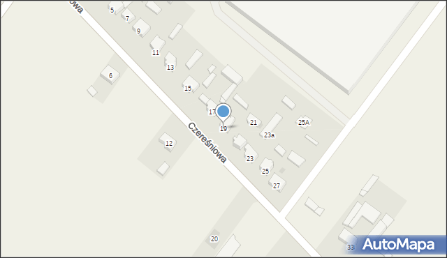 Stare Miasto, Czereśniowa, 19, mapa Stare Miasto