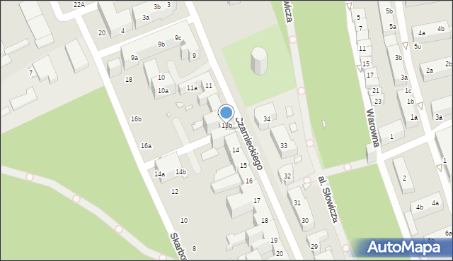 Stargard, Czarnieckiego Stefana, hetm., 13c, mapa Stargard