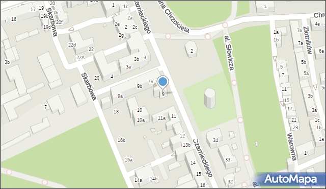 Stargard, Czarnieckiego Stefana, hetm., 9, mapa Stargard