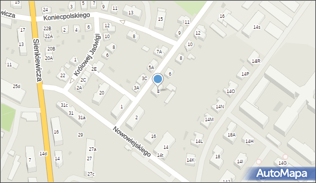 Sztum, Czarnieckiego Stefana, hetm., 4, mapa Sztum