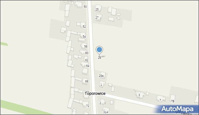Toporowice, Czerwonego Zagłębia, 29, mapa Toporowice