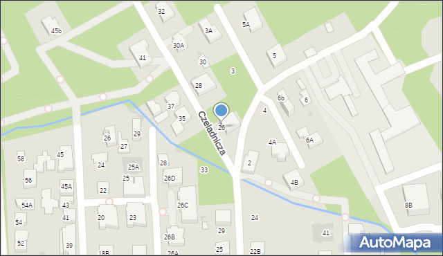 Warszawa, Czeladnicza, 26, mapa Warszawy