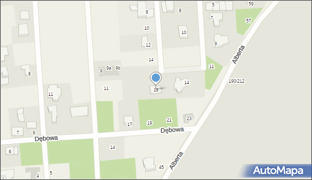 Wierzchowisko, Czereśniowa, 18, mapa Wierzchowisko