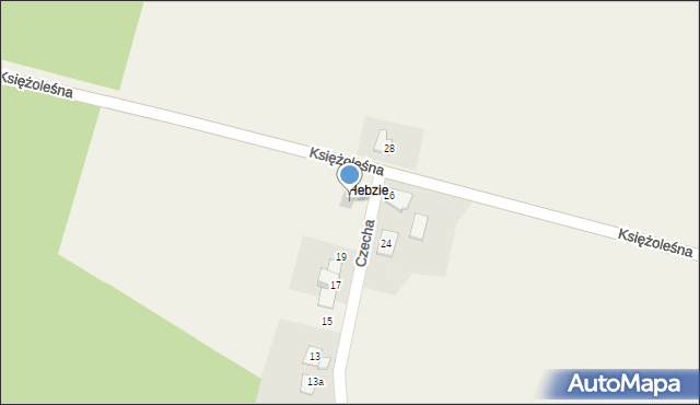 Wilkowice, Czecha, 23, mapa Wilkowice