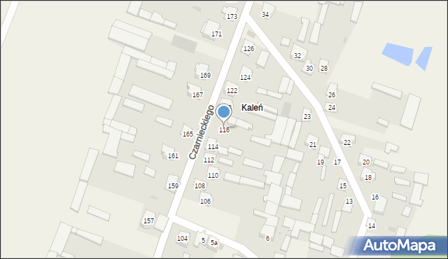 Wizna, Czarnieckiego Stefana, hetm., 116, mapa Wizna