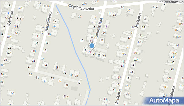 Wrocław, Czorsztyńska, 23, mapa Wrocławia