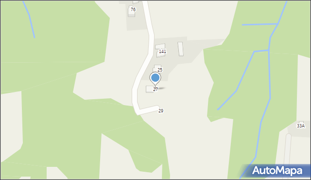 Zamarski, Czarne Doły, 27, mapa Zamarski