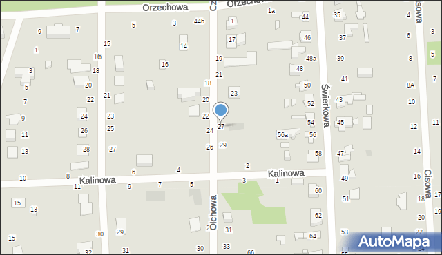 Zduńska Wola, Czeremchy, 27, mapa Zduńska Wola