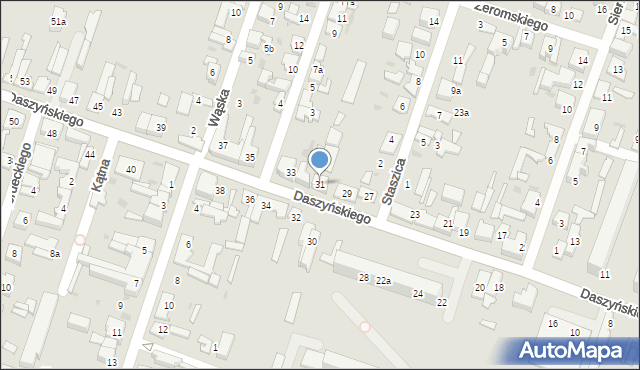 Aleksandrów Łódzki, Daszyńskiego Ignacego, 31, mapa Aleksandrów Łódzki