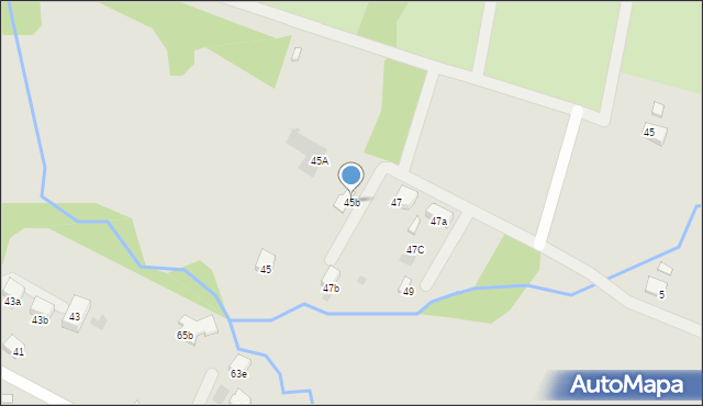 Andrychów, Dąbrowskiego Jarosława, gen., 45b, mapa Andrychów