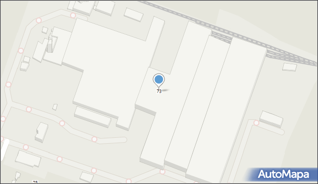 Będzin, Dąbrowska, 73, mapa Będzin