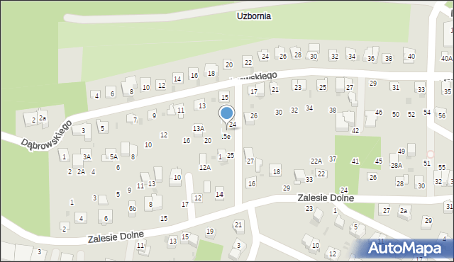 Bochnia, Dąbrowskiego Henryka, gen., 15d, mapa Bochni