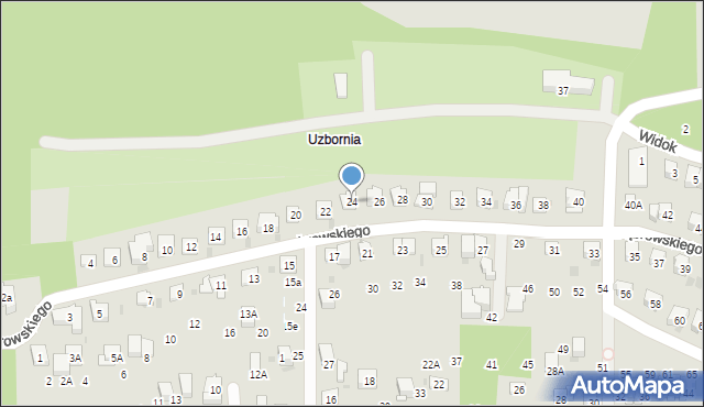 Bochnia, Dąbrowskiego Henryka, gen., 24, mapa Bochni