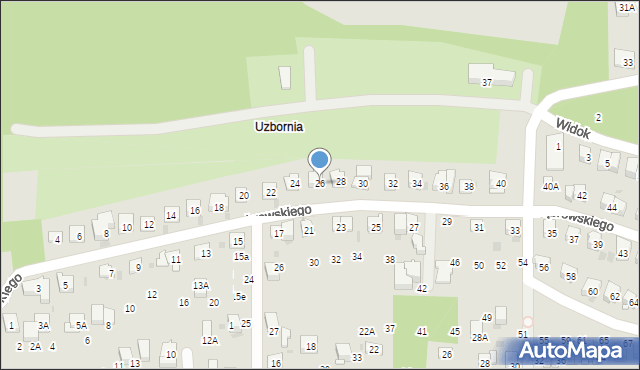 Bochnia, Dąbrowskiego Henryka, gen., 26, mapa Bochni