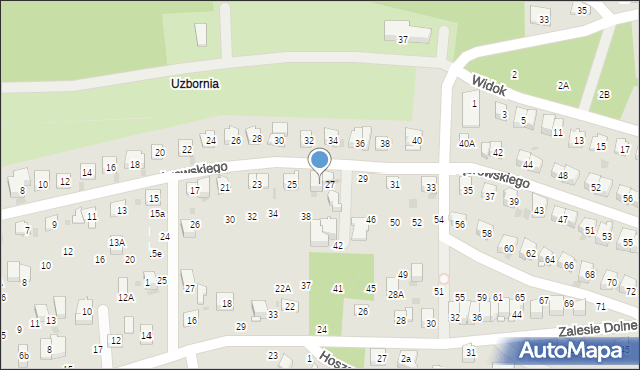 Bochnia, Dąbrowskiego Henryka, gen., 27A, mapa Bochni