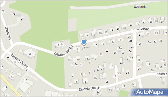 Bochnia, Dąbrowskiego Henryka, gen., 5, mapa Bochni