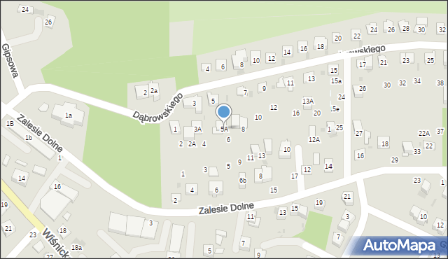 Bochnia, Dąbrowskiego Henryka, gen., 5A, mapa Bochni