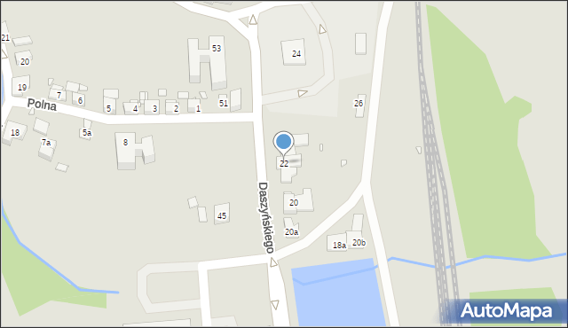 Bogatynia, Daszyńskiego Ignacego, 22, mapa Bogatynia