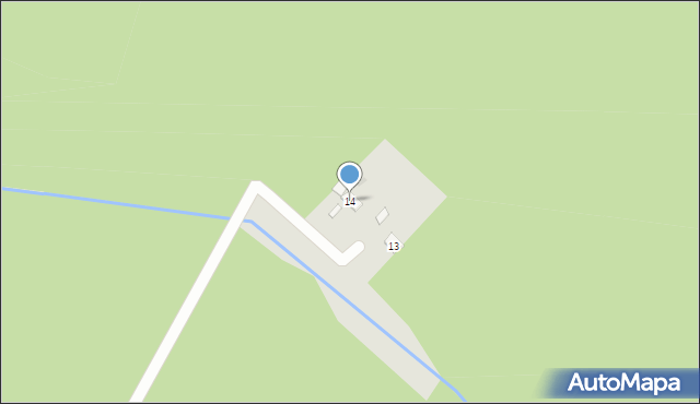 Bytom, Dąbrowa Miejska, 14, mapa Bytomia