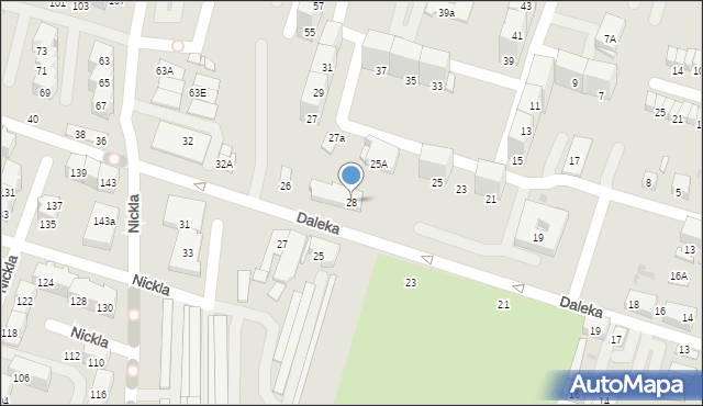 Bytom, Daleka, 28, mapa Bytomia