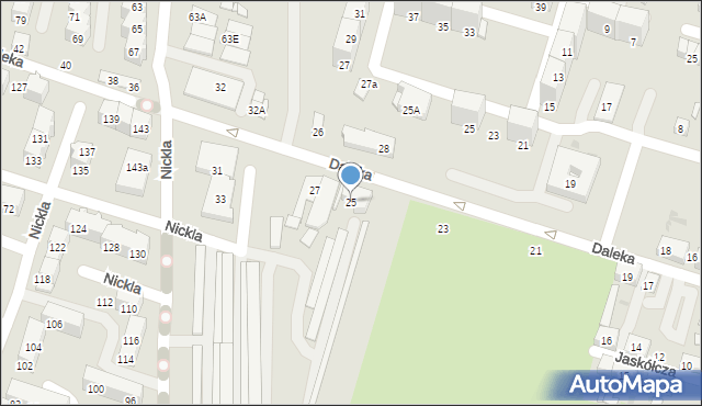 Bytom, Daleka, 25, mapa Bytomia