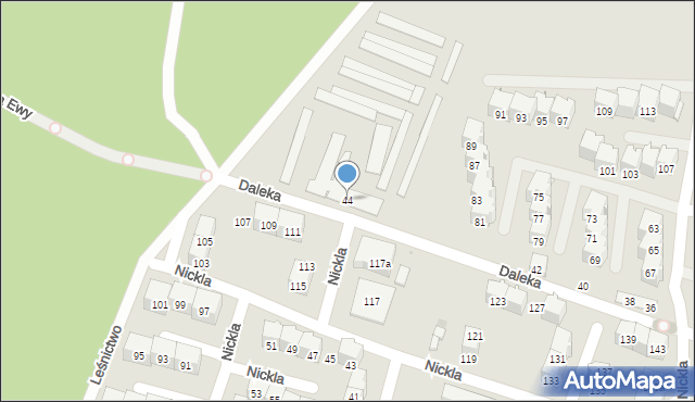 Bytom, Daleka, 44, mapa Bytomia