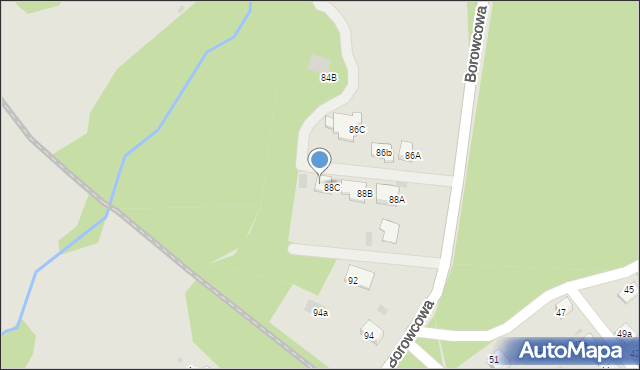 Chrzanów, Daleka, 6, mapa Chrzanów